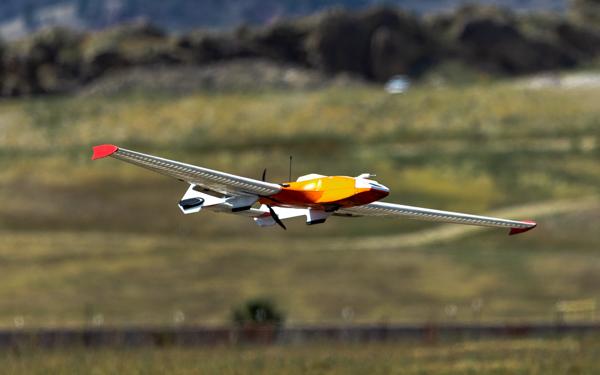 RAAVEN in flight